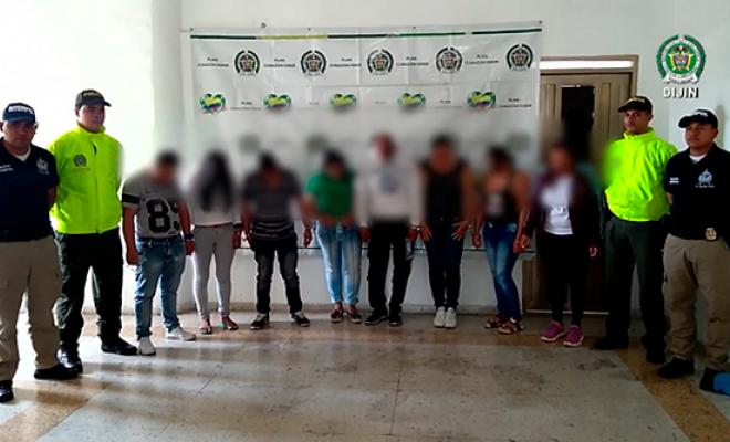 Desarticulada organización criminal dedicada al tráfico de migrantes en Colombia