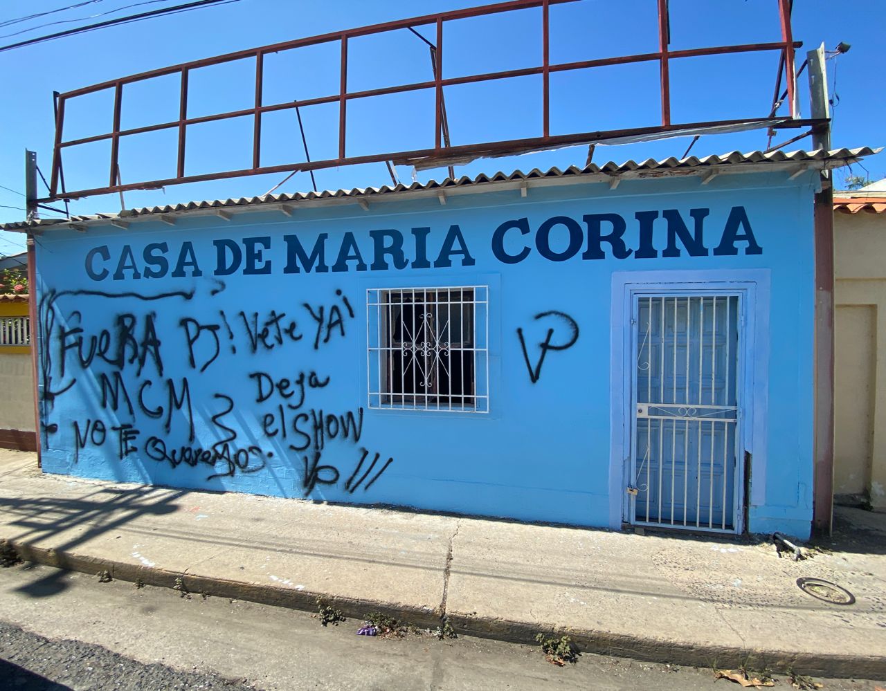 Rechazan actos vandálicos contra la sede del comando de campaña de María Corina Machado en Sucre