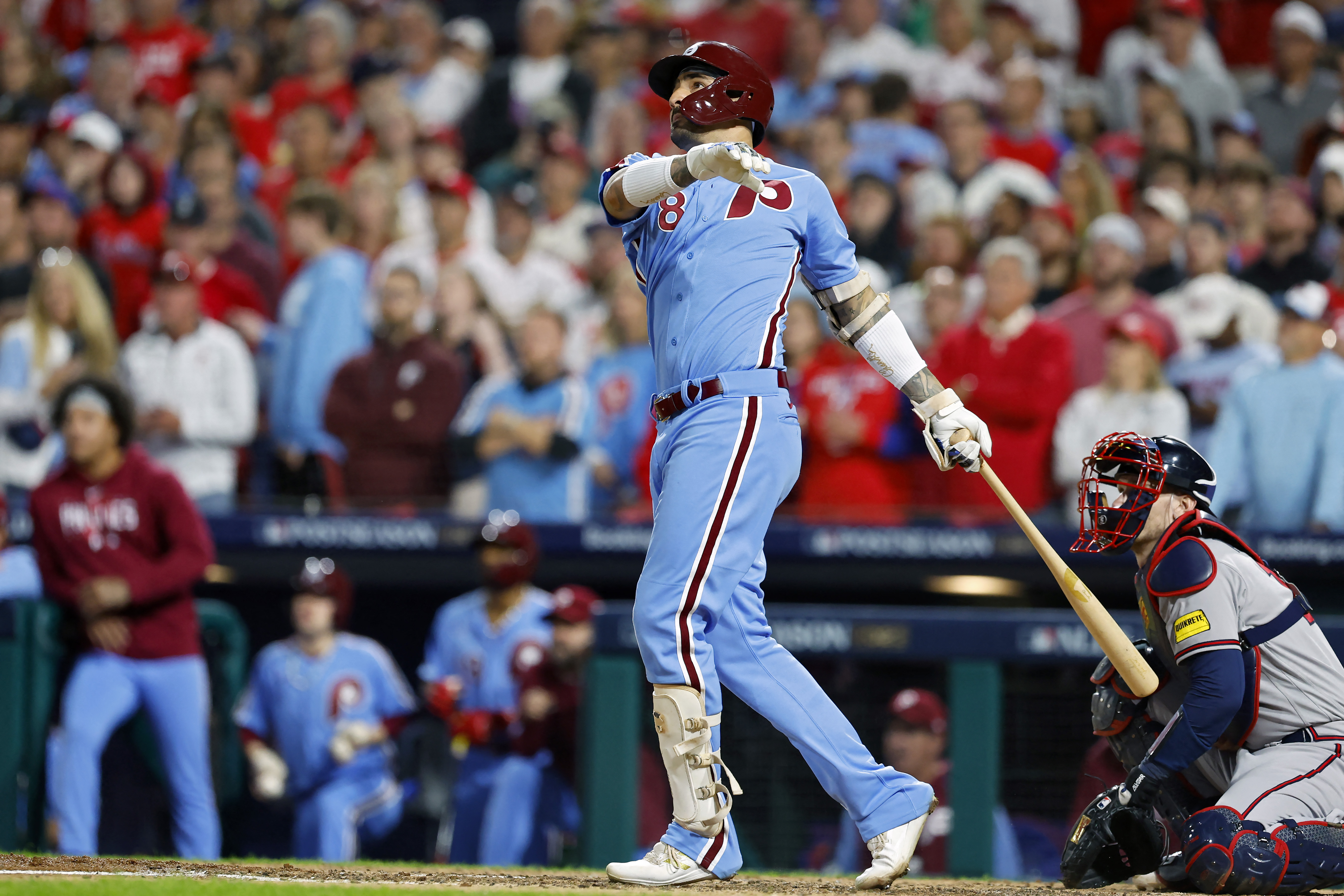 Filis avanzaron por segundo año consecutivo a la Serie de Campeonato tras fulminar a Bravos