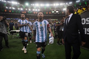 Messi coqueteó con la posibilidad de jugar el Mundial en 2026