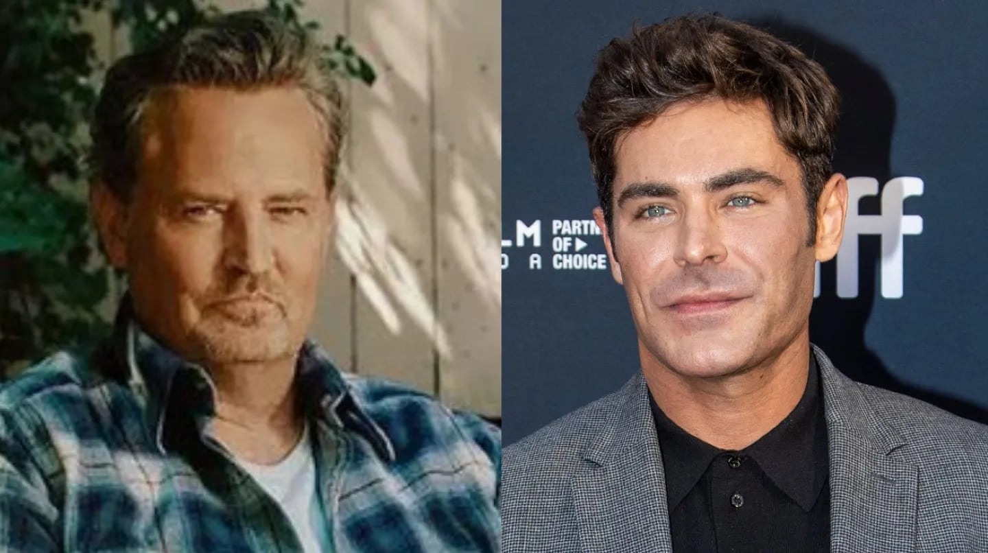 “Estaré honrado”: Zac Efron aceptó cumplir la última voluntad de Matthew Perry