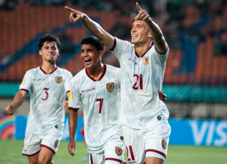 La Vinotinto, sin jugar, clasificó a octavos de final en el Mundial Sub-17