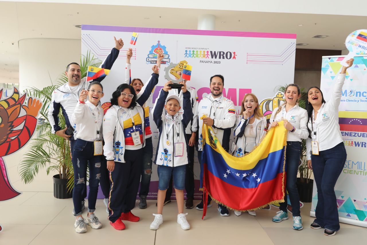 Sebastián Acevedo, el niño venezolano que ganó Olimpiada Mundial de Robótica en Panamá