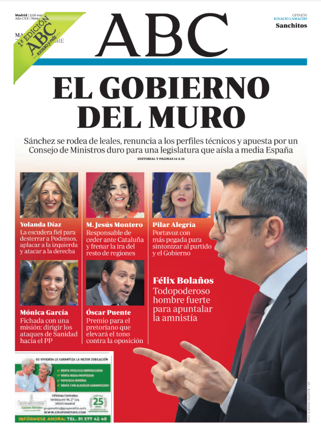 Portadas de la prensa internacional de este martes 21 de noviembre de 2023