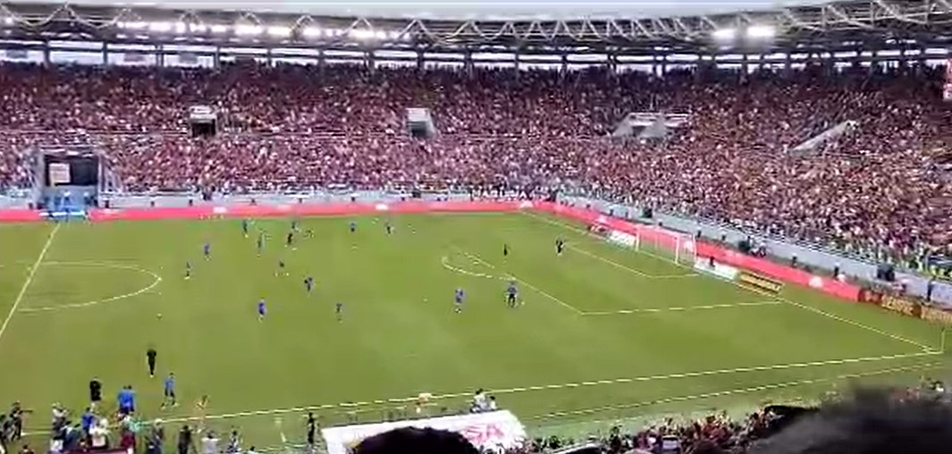 EN VIDEO: El estadio Monumental de Maturín, a reventar para apoyar a la Vinotinto en duelo contra Ecuador