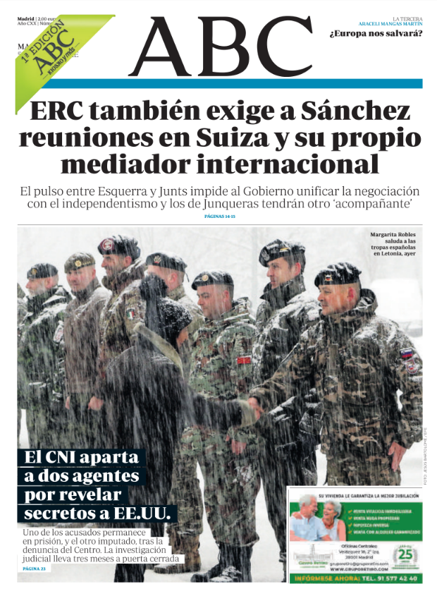 Portadas de la prensa internacional de este martes 5 de diciembre de 2023