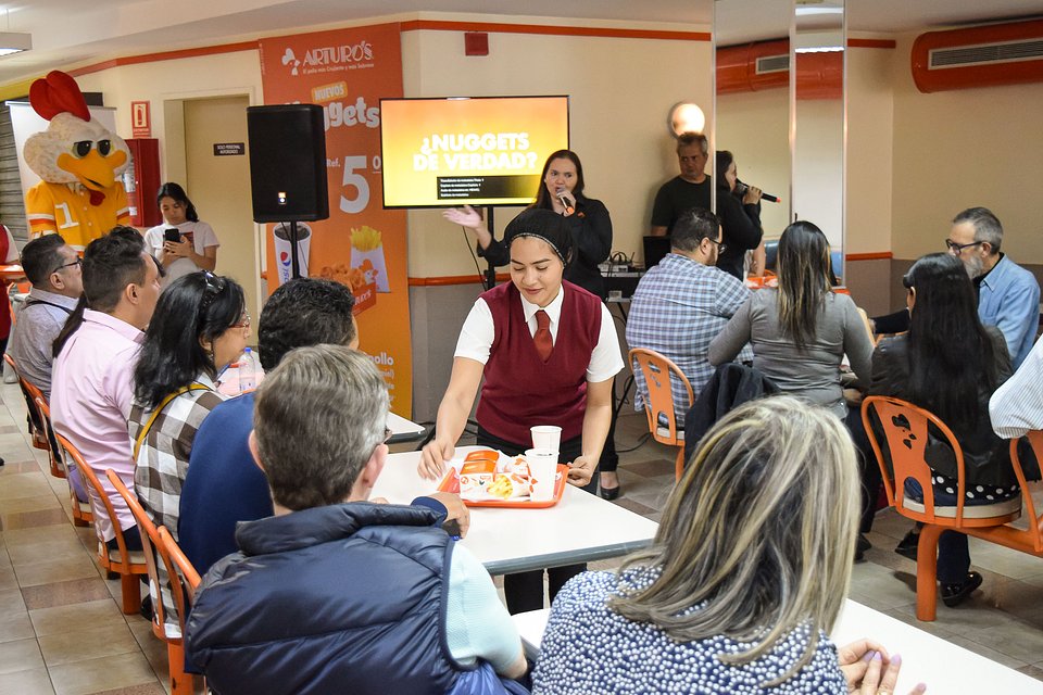 Nuevos nuggets 100% pechuga de pollo con un un sabor único y una textura crujiente