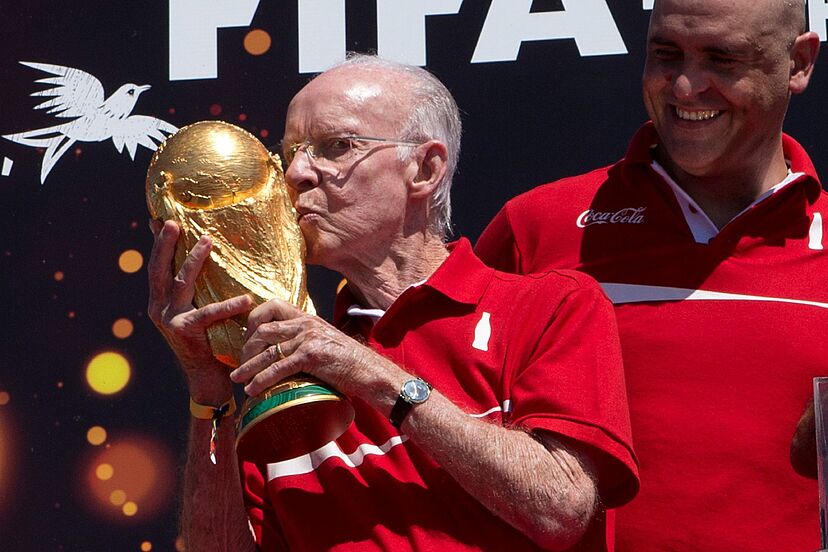 Lobo Zagallo, el mayor campeón en la historia de los mundiales