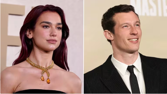 ¿Hay corazón? Sorprendieron a Dua Lipa actuando de forma muy cariñosa con el actor Callum Turner