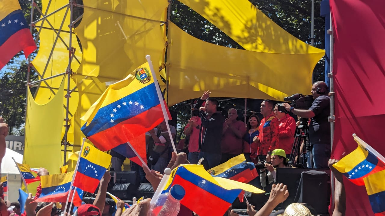 Pedro Infante amenazó con apagar “la candelita” opositora en marcha chavista este #23Ene