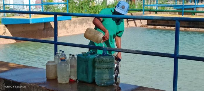 Ni porque vivas cerca de una planta potabilizadora tienes agua en Valle de la Pascua