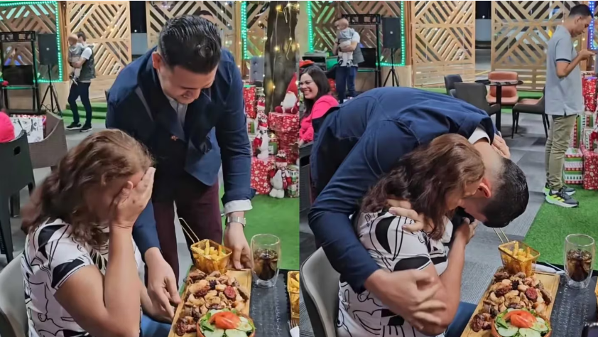 Venezolano sorprendió a su mamá después de vivir seis años en el exterior y conmovió a todos (VIDEO)