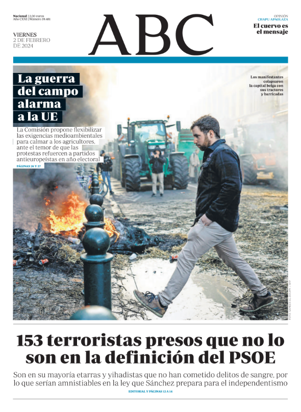 Portadas de la prensa internacional de este 2 de febrero de 2024