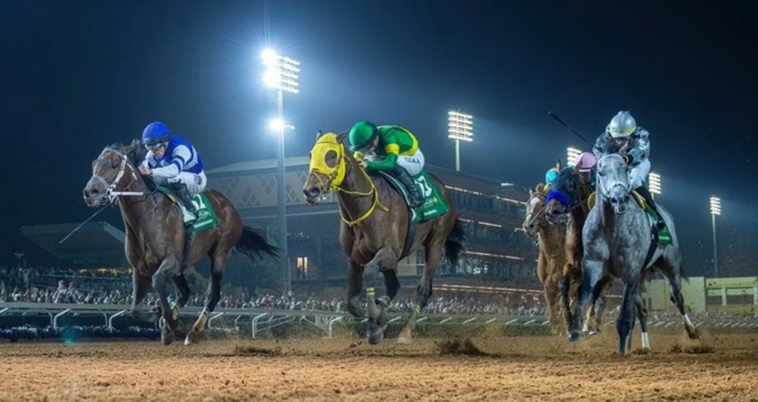 El jinete venezolano Junior Alvarado ganó la Saudi Cup, la carrera más millonaria del mundo