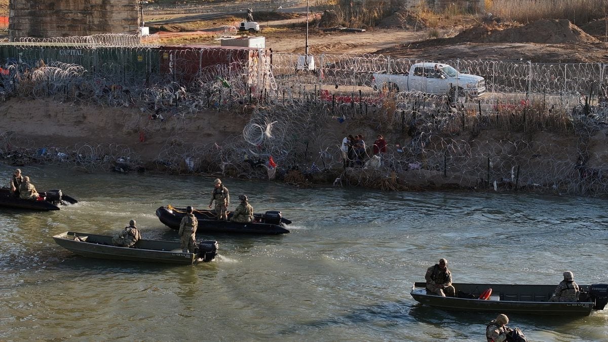 Eagle Pass, la zona cero del enfrentamiento en EEUU por el control de la frontera con México