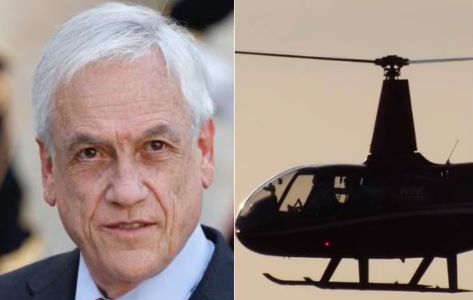 Los detalles del helicóptero Robinson R66 en el que iba Sebastián Piñera