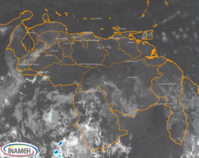 Inameh prevé cielo parcialmente nublado en gran parte del país este #12Feb