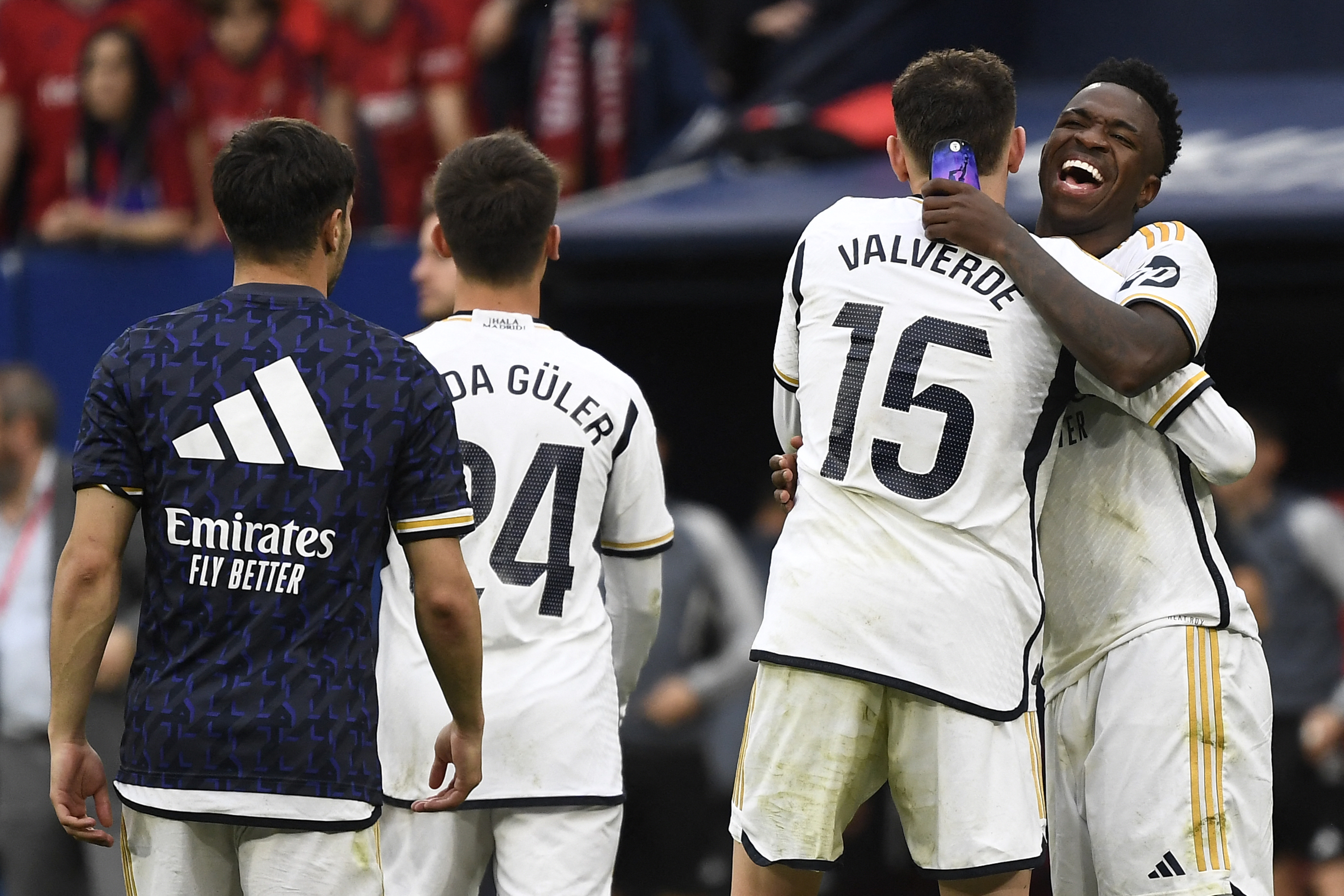 Con un Vinicius inspirado, el Real Madrid arrolló al Osasuna