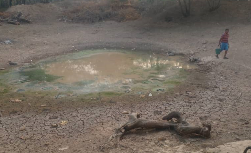 En el caserío El Cartero de Lara ingieren agua no apta para el consumo humano