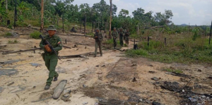 Al menos 9 detenidos en Amazonas por minería ilegal: más de 15 campamentos desmantelados