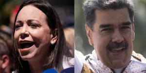 El Tiempo: María Corina Machado derrotaría por casi 40 puntos a Nicolás Maduro en las presidenciales, según encuesta