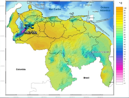 Inameh prevé poca nubosidad sin precipitaciones en gran parte de Venezuela este #9Abr