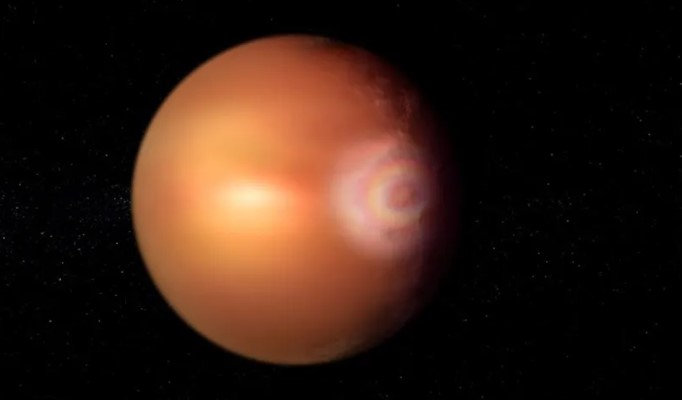 Detectan una “gloria” en un exoplaneta, un fenómeno similar al arcoíris