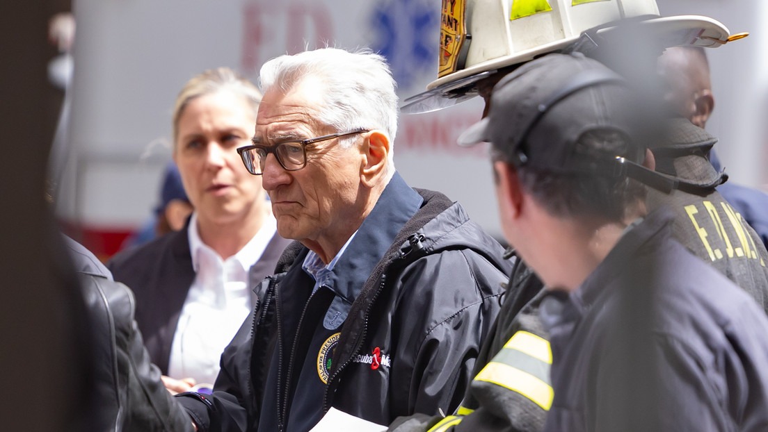 Robert De Niro confrontó a manifestantes pro-palestinos en Nueva York (VIDEO)