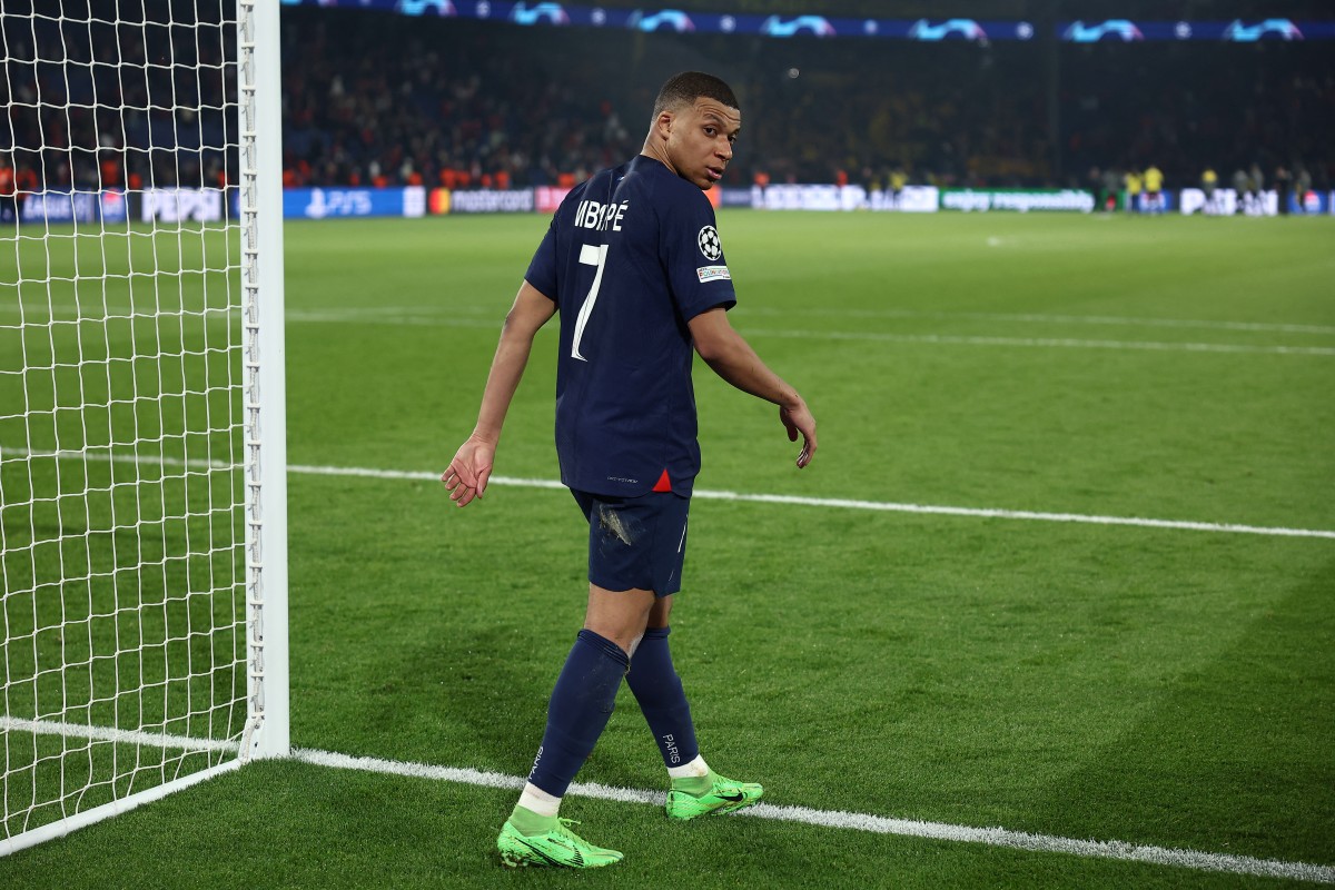 “Yo soy el que debe marcar”, se lamentó Mbappé tras la eliminación ante el Dortmund