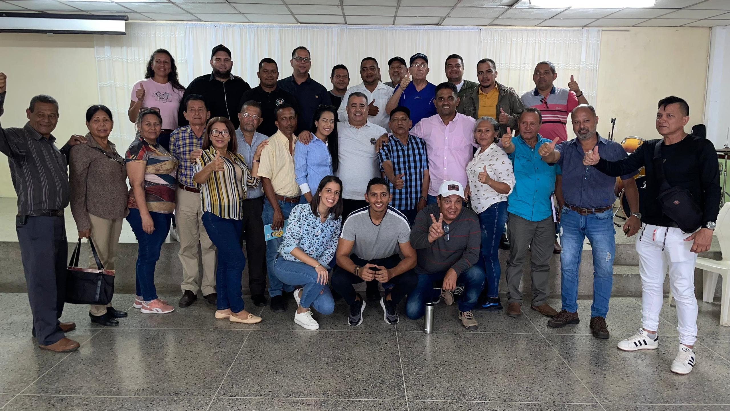 Nuevas autoridades de AD en resistencia recibieron apoyo de dirigentes municipales en Monagas
