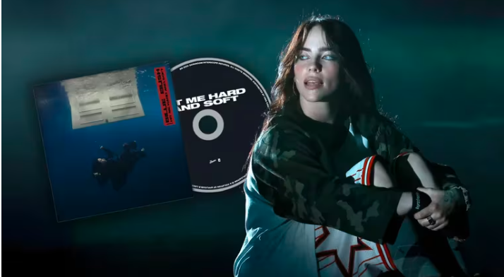 Billie Eilish estrenó su nuevo álbum “Hit Me Hard and Soft” y rompió su propio récord en Spotify