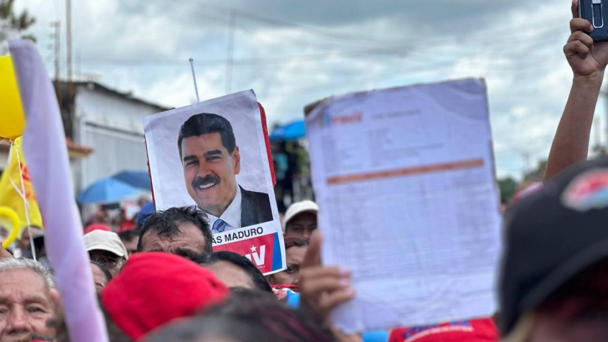 Chavismo se movilizó en Carabobo en respaldo a Maduro y en contra de las sanciones