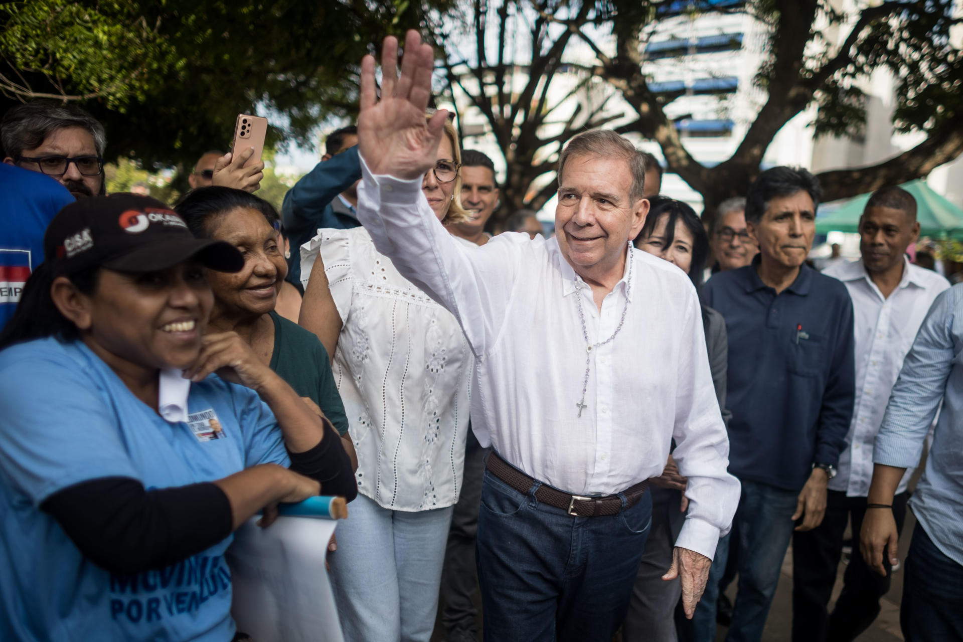 Edmundo González reiteró su apertura a dialogar con quien sea, pese a insultos de Nicolás Maduro