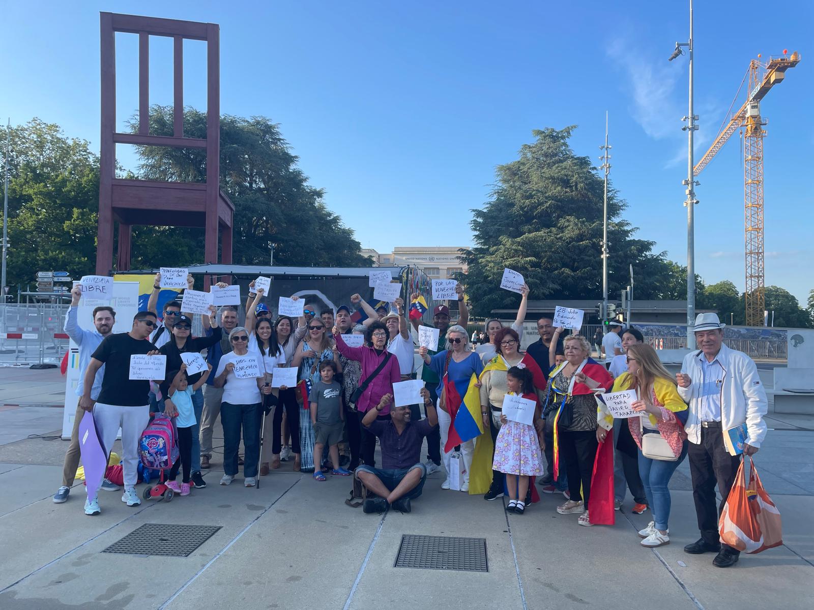 Caravana por la Libertad Europa: Los ojos de la comunidad internacional deben estar en Venezuela este #28Jul