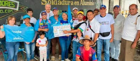 En zona norte de Barquisimeto marcharon por la libertad y promovieron el voto