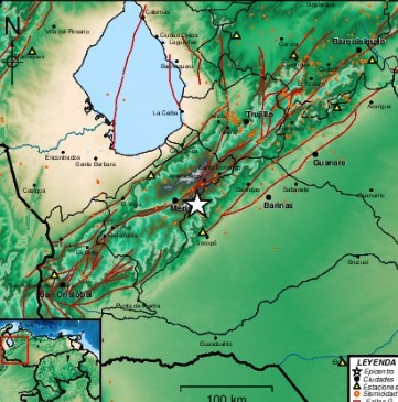 Funvisis registró un sismo de magnitud 4.2 en Mérida