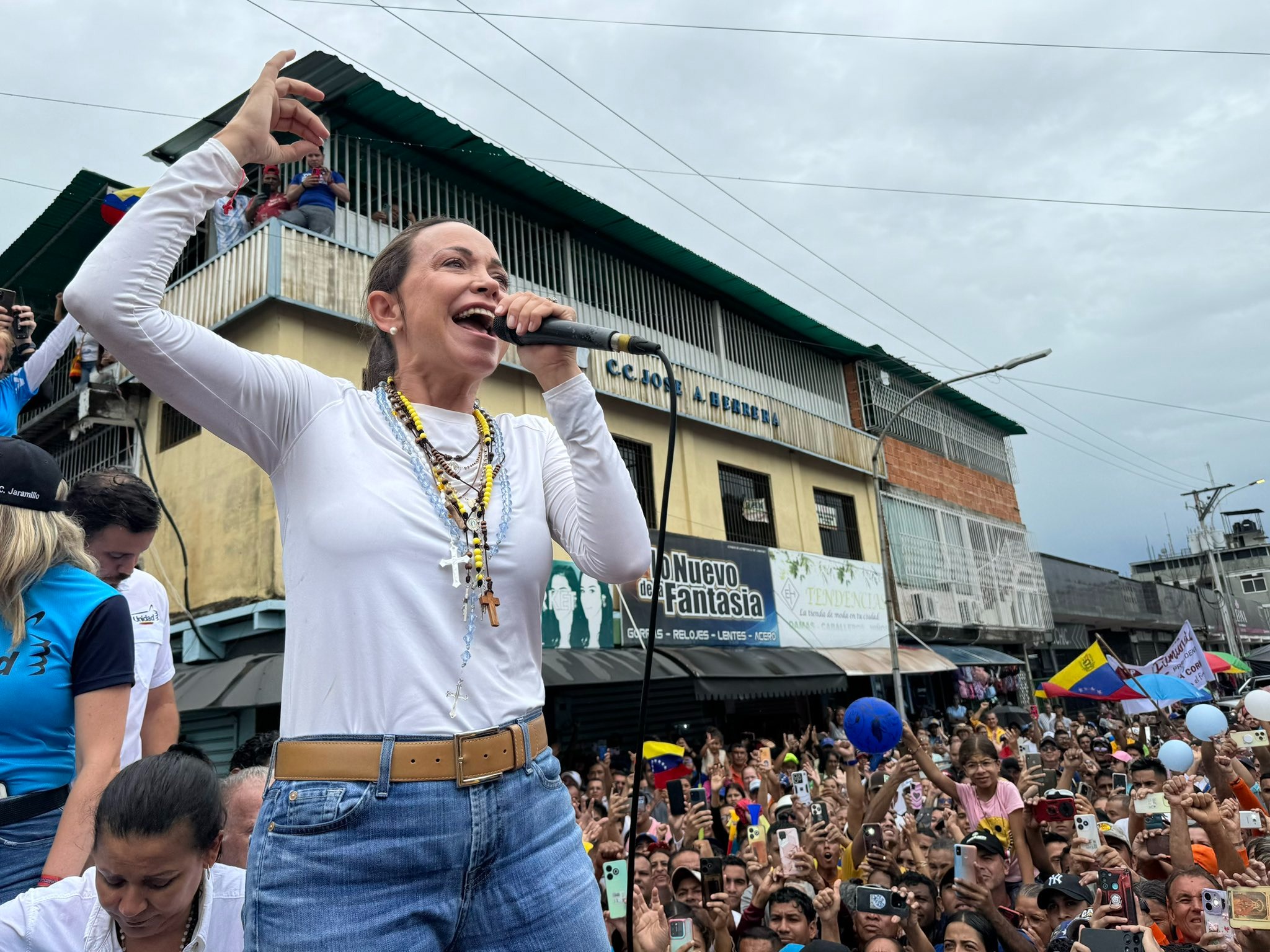 María Corina Machado: La fuerza motorizada se convirtió en escudo y vanguardia de esta lucha