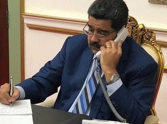 La palabrería de Nicolás Maduro en una conversación telefónica con la presidenta electa de México