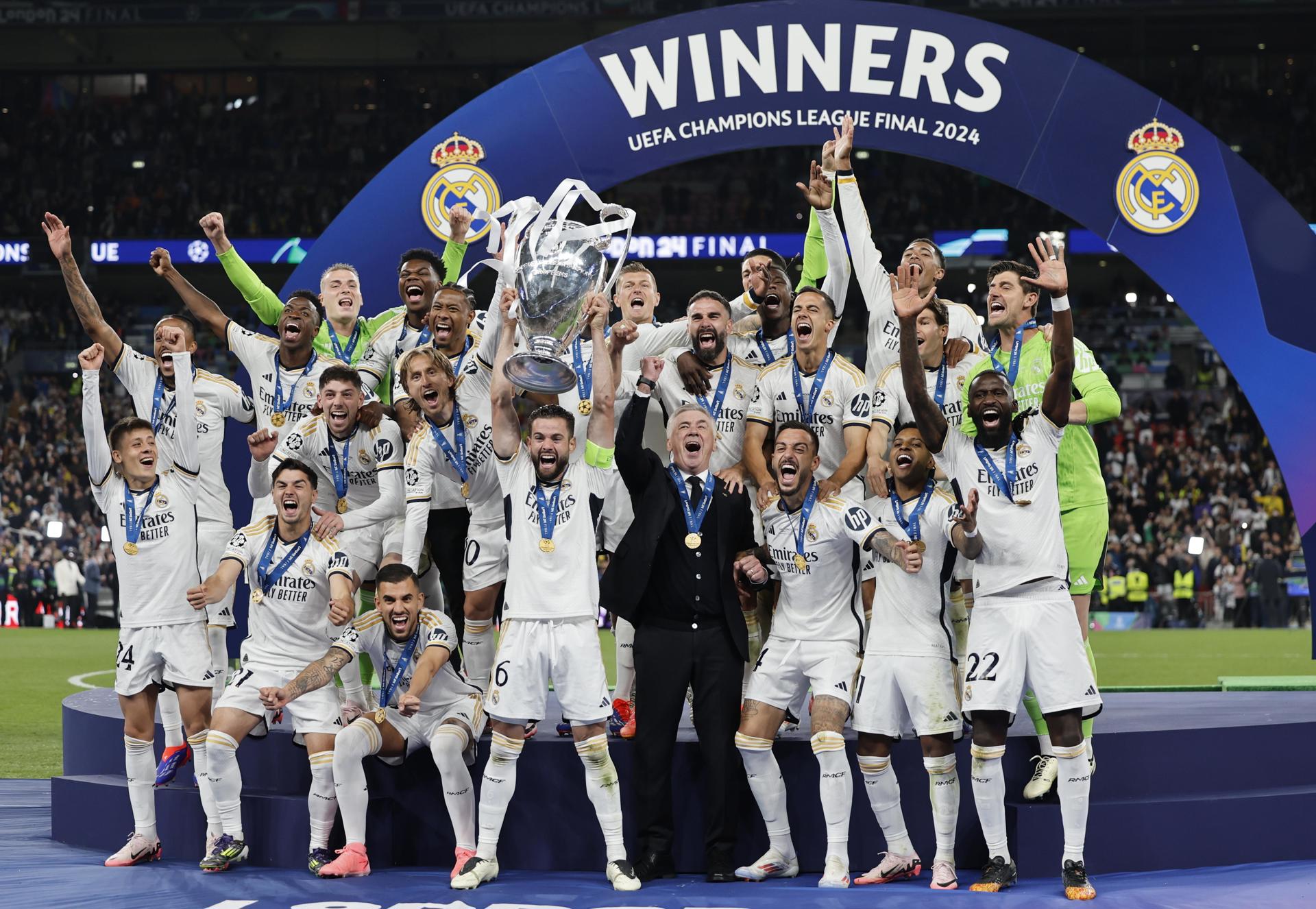 Y son 15… Real Madrid se corona como el rey de Europa en el Wembley Stadium
