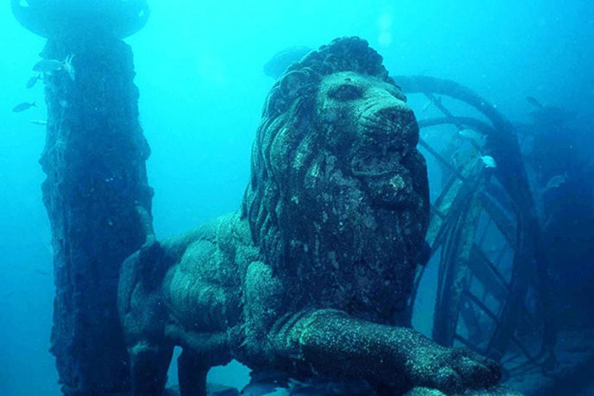 La misteriosa ciudad bajo el mar que se mantiene intacta pese al tiempo y no es la Atlántida (VIDEO)