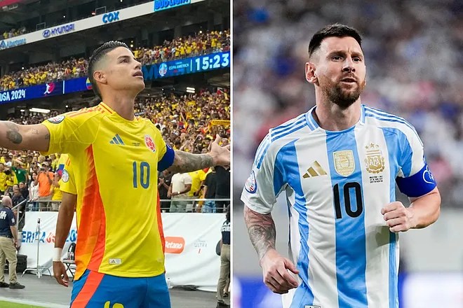 Colombia amenaza la corona de Messi en un duelo de alto voltaje