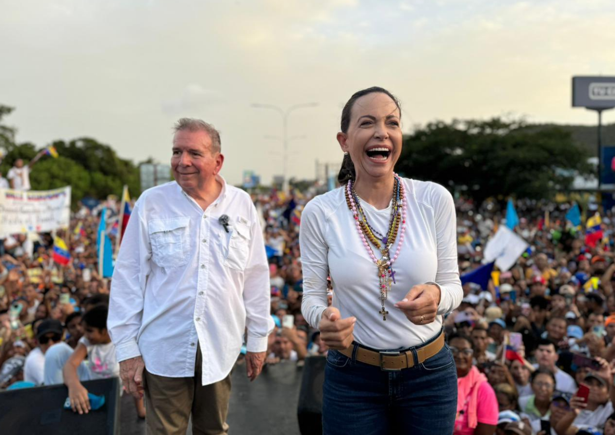 María Corina Machado agradeció el apoyo de anzoatiguenses que quieren un cambio para Venezuela (Video)