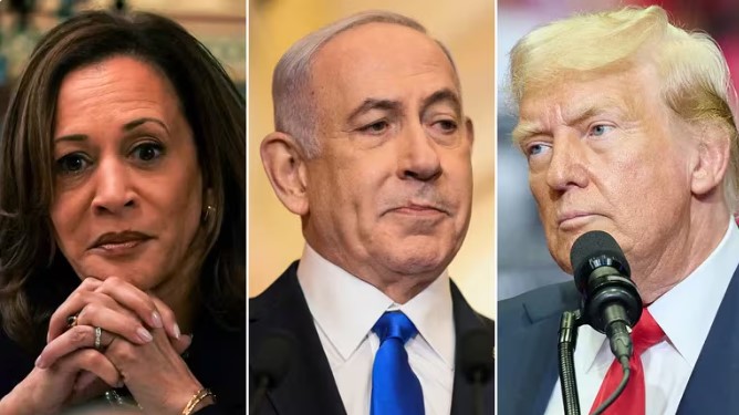 Con distinta intensidad política, Netanyahu logró el apoyo de Harris y Trump durante su gira por EEUU