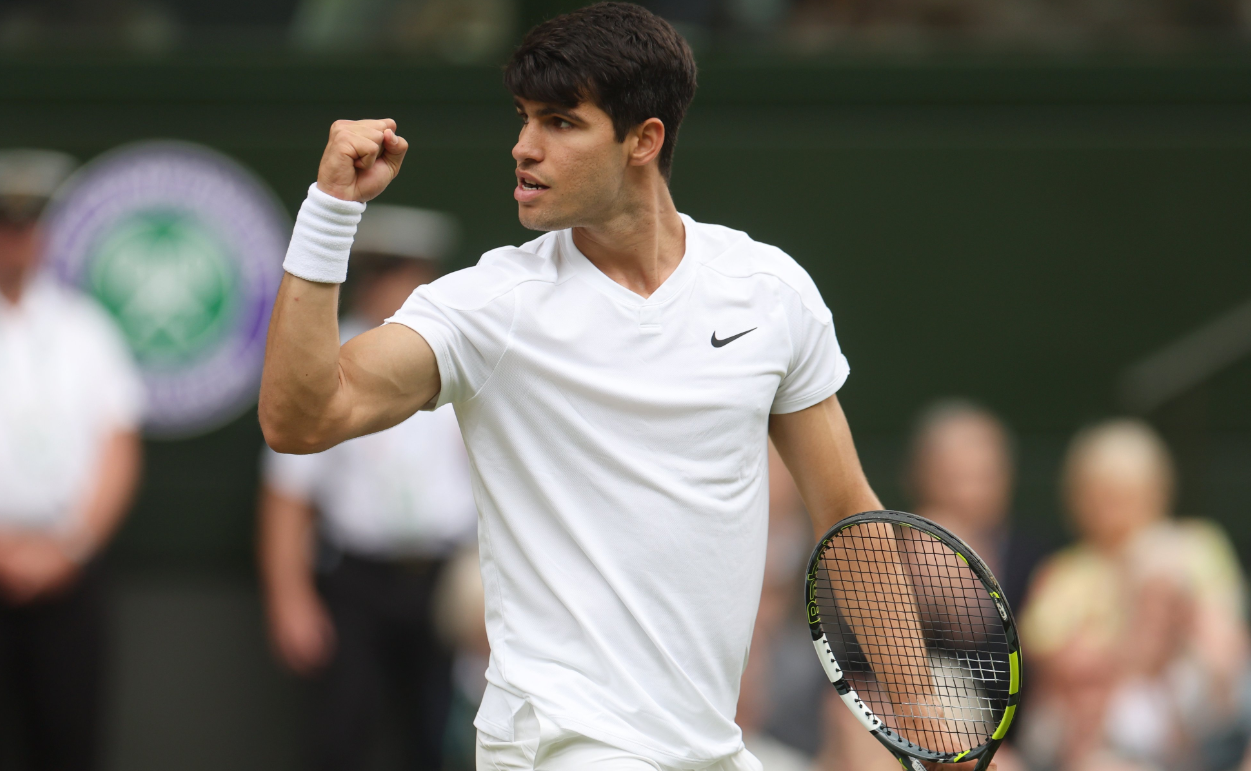 Alcaraz dibuja su segunda final de Wimbledon