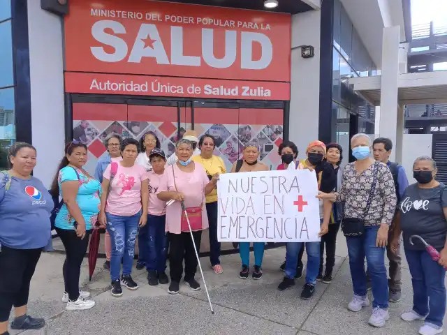 Cancer patients in Venezuela’s Zulia State declare themselves in emergency after six months without receiving treatment
