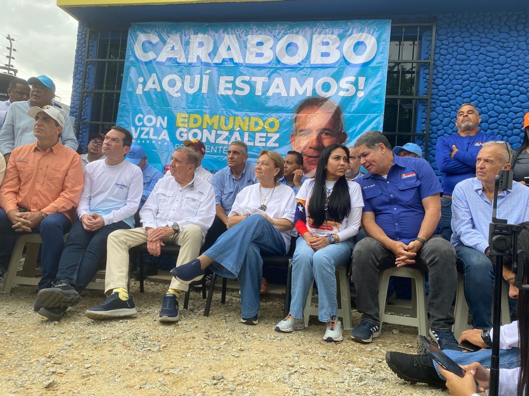 Edmundo González en Carabobo: Ninguna alcabala detendrá la voluntad de cambio de los venezolanos (Video)