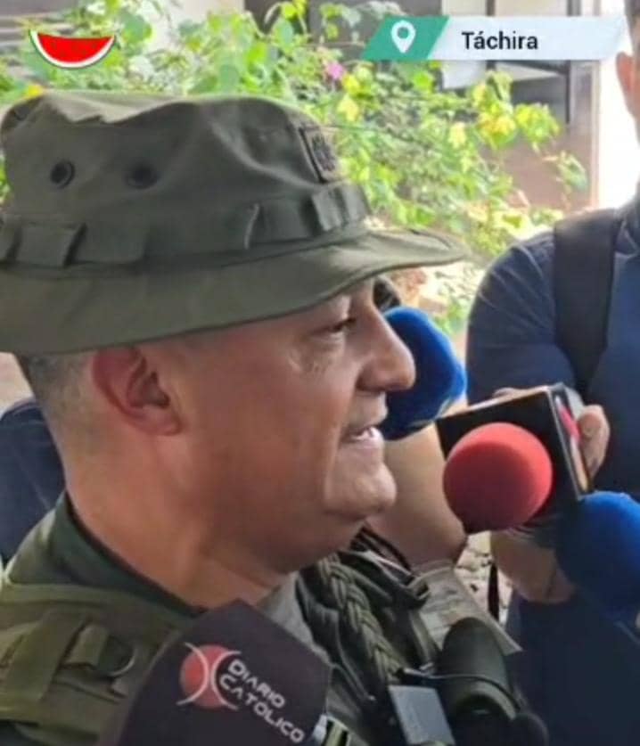 Jefe Zodi Táchira: No hay cierre de frontera por las elecciones presidenciales de este #28Jul