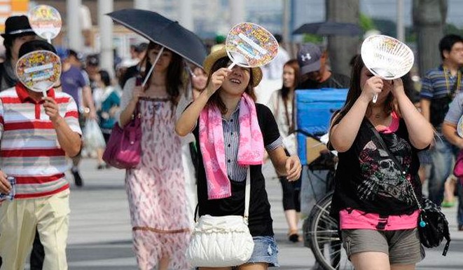 Seis muertos por una ola de calor en Japón