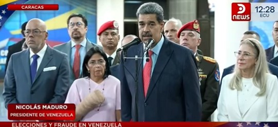 Maduro desde el TSJ:  Estamos listos para presentar el 100% de las actas que están en nuestras manos (Video)