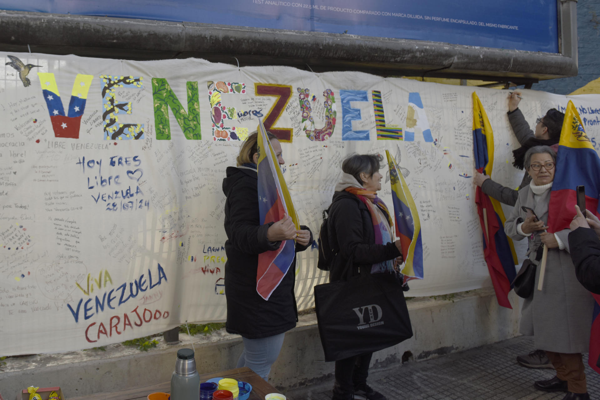 Venezolanos en Argentina votaron este #28Jul con la esperanza de un cambio